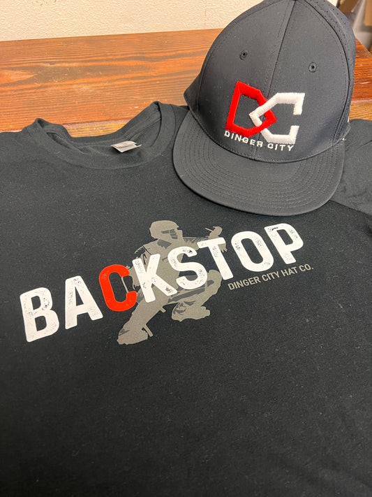 Dinger city backstop t-shirt